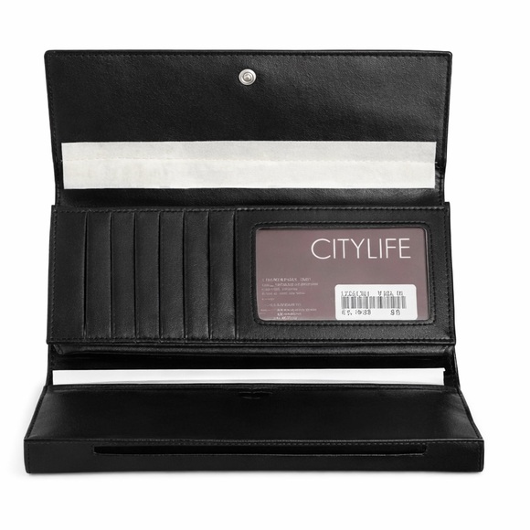 CCity Life Toucan Black Tropical Print Wallet NEW WITH TAGS 4" by 7 3/4". - Picture 2 of 2